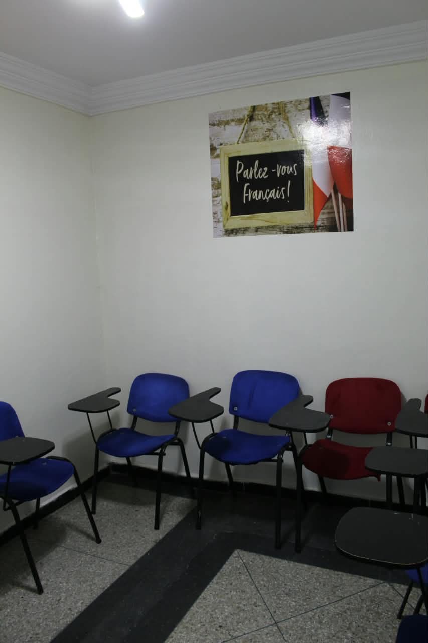 Classe de français de l'institut